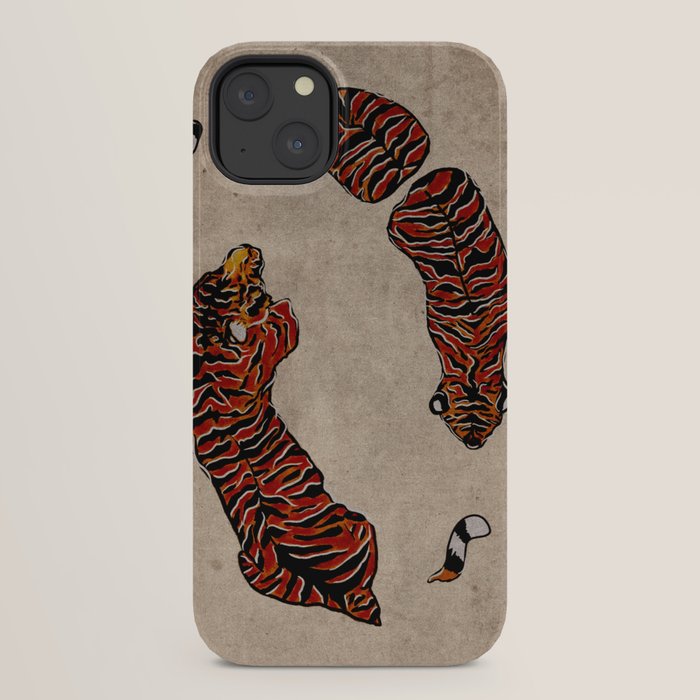 Two Tigers -- Ukiyo-e Style iPhone Case Gallery Image 22