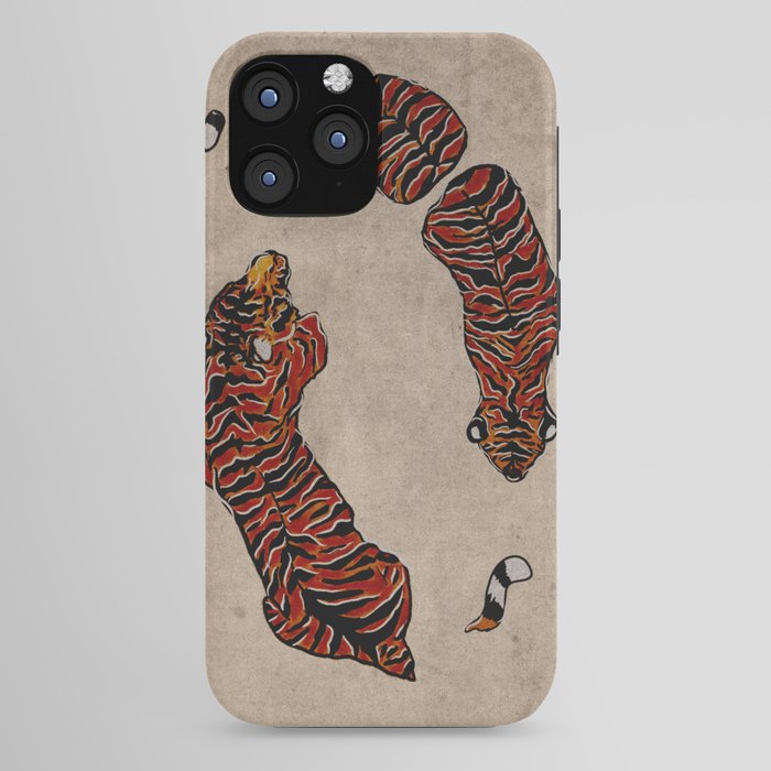 Two Tigers -- Ukiyo-e Style iPhone Case Gallery Image 44