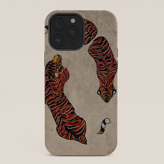 Two Tigers -- Ukiyo-e Style iPhone Case Gallery Image 36