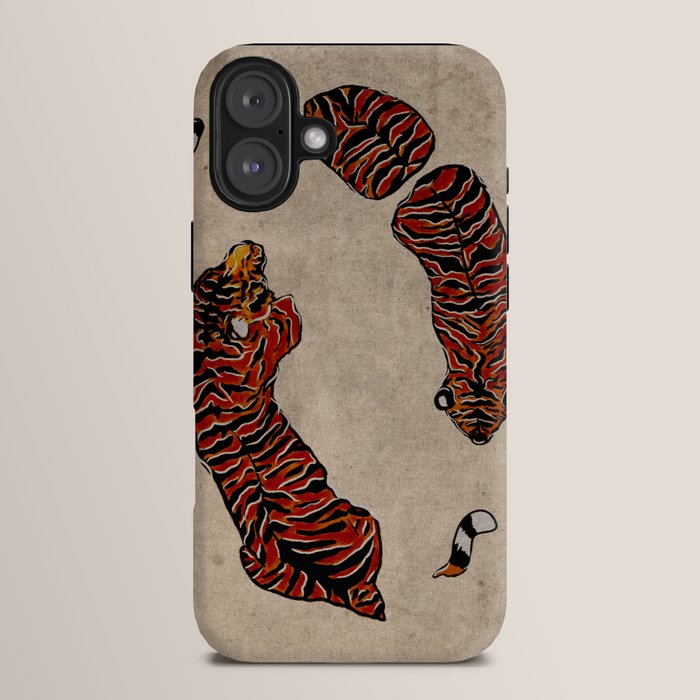 Two Tigers -- Ukiyo-e Style iPhone Case Gallery Image 14