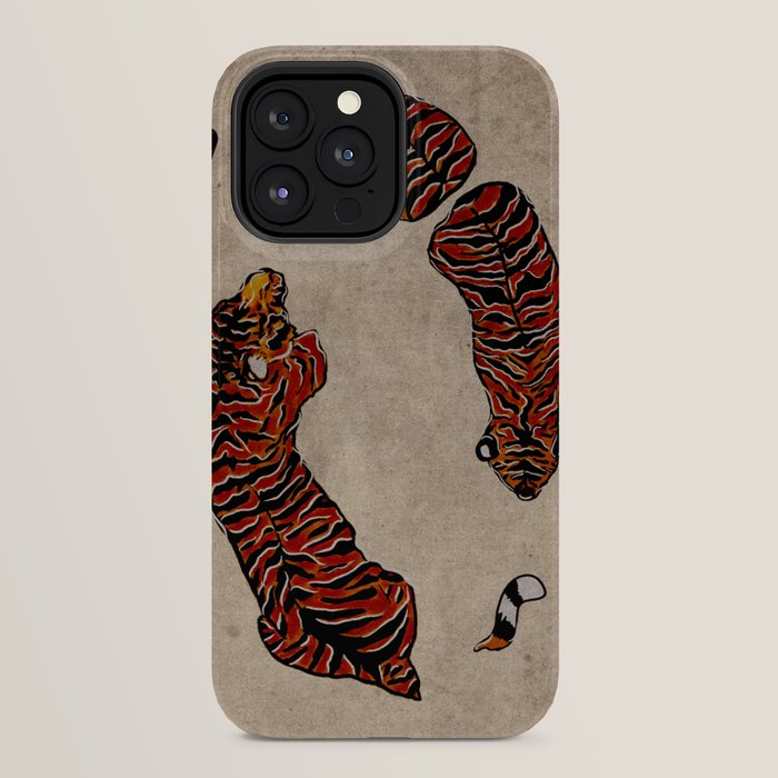 Two Tigers -- Ukiyo-e Style iPhone Case Gallery Image 24