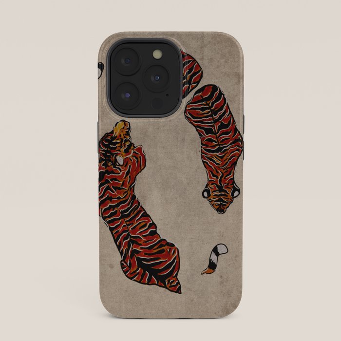 Two Tigers -- Ukiyo-e Style iPhone Case Gallery Image 35