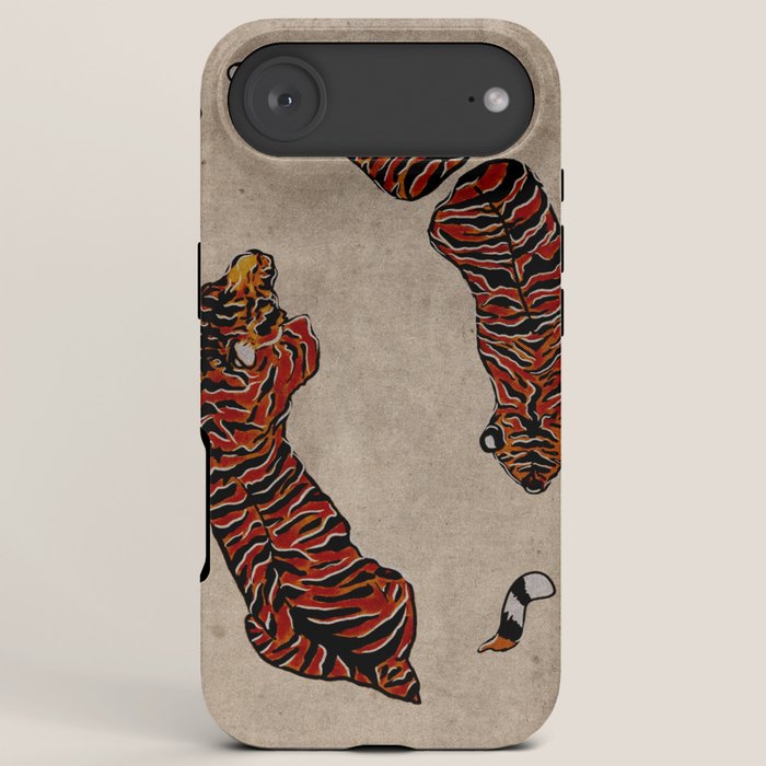 Two Tigers -- Ukiyo-e Style iPhone Case Gallery Image 6