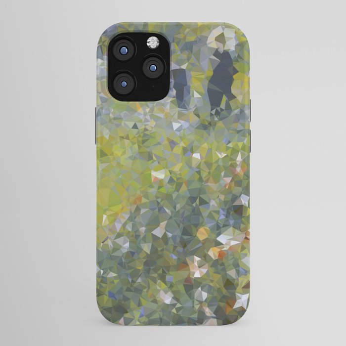 Monet Garden Low Poly Nature Art iPhone Case Gallery Image 43