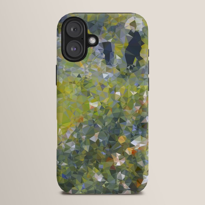 Monet Garden Low Poly Nature Art iPhone Case Gallery Image 14