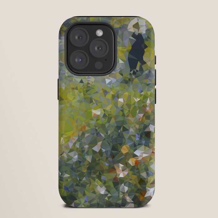 Monet Garden Low Poly Nature Art iPhone Case Gallery Image 11