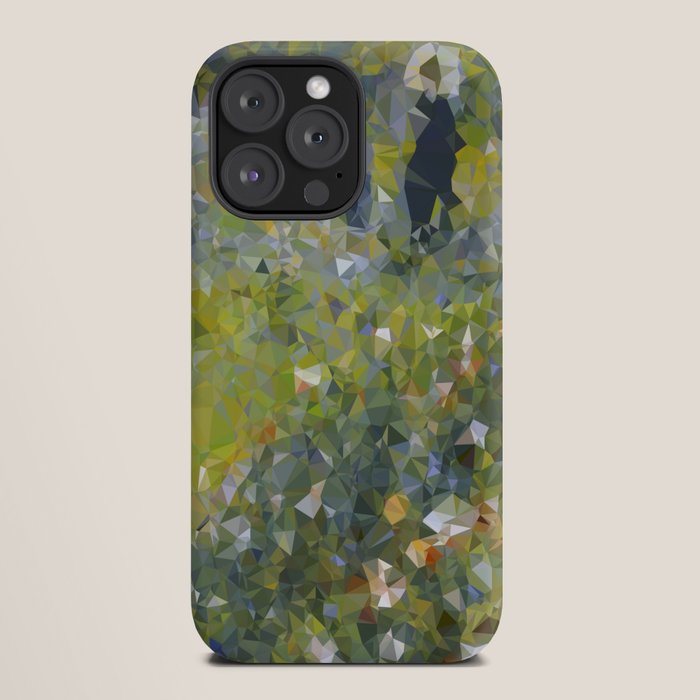 Monet Garden Low Poly Nature Art iPhone Case Gallery Image 20