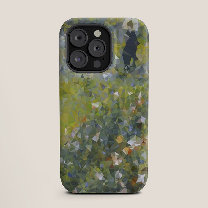 Monet Garden Low Poly Nature Art iPhone Case Gallery Image 19