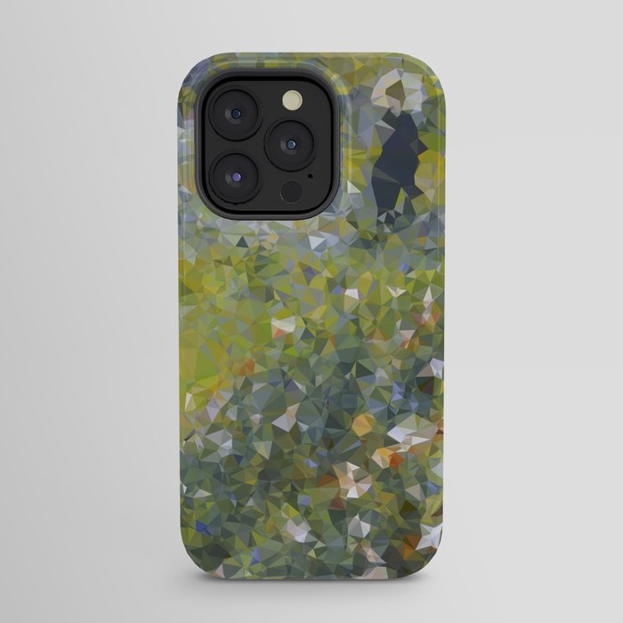 Monet Garden Low Poly Nature Art iPhone Case Gallery Image 23