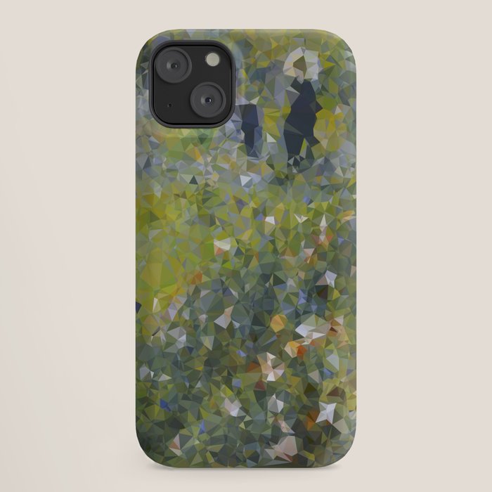 Monet Garden Low Poly Nature Art iPhone Case Gallery Image 18