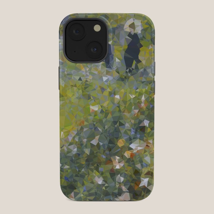 Monet Garden Low Poly Nature Art iPhone Case Gallery Image 34