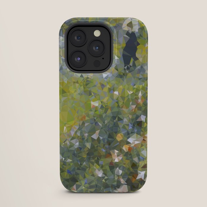 Monet Garden Low Poly Nature Art iPhone Case Gallery Image 27