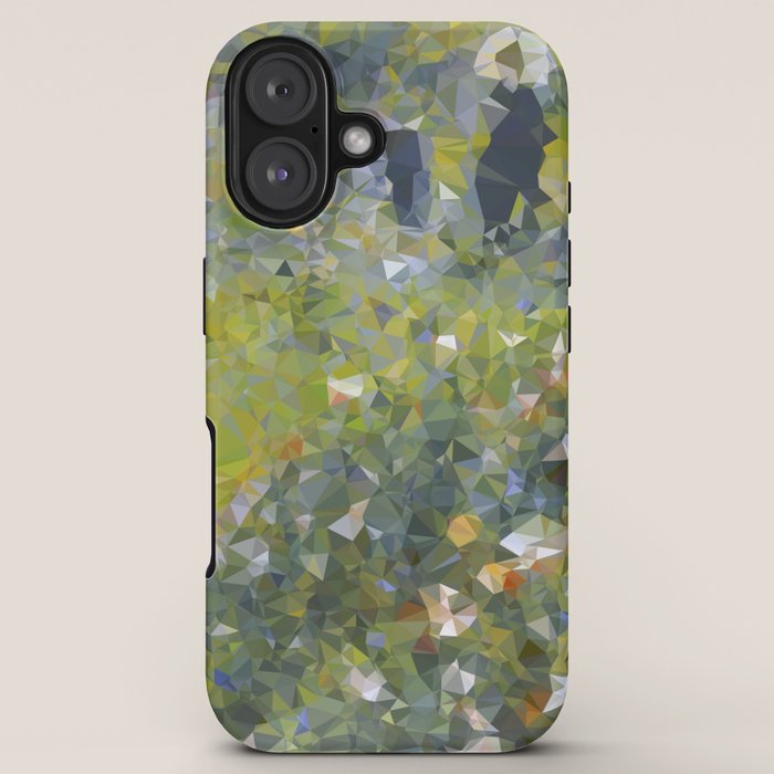 Monet Garden Low Poly Nature Art iPhone Case Gallery Image 5