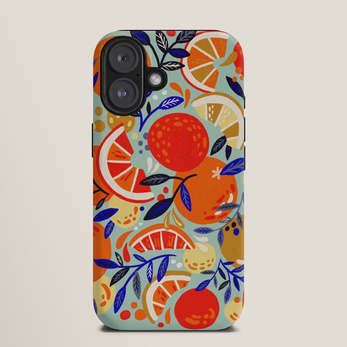 Fresh Citrus Mesh - Mint iPhone Case Gallery Image 9