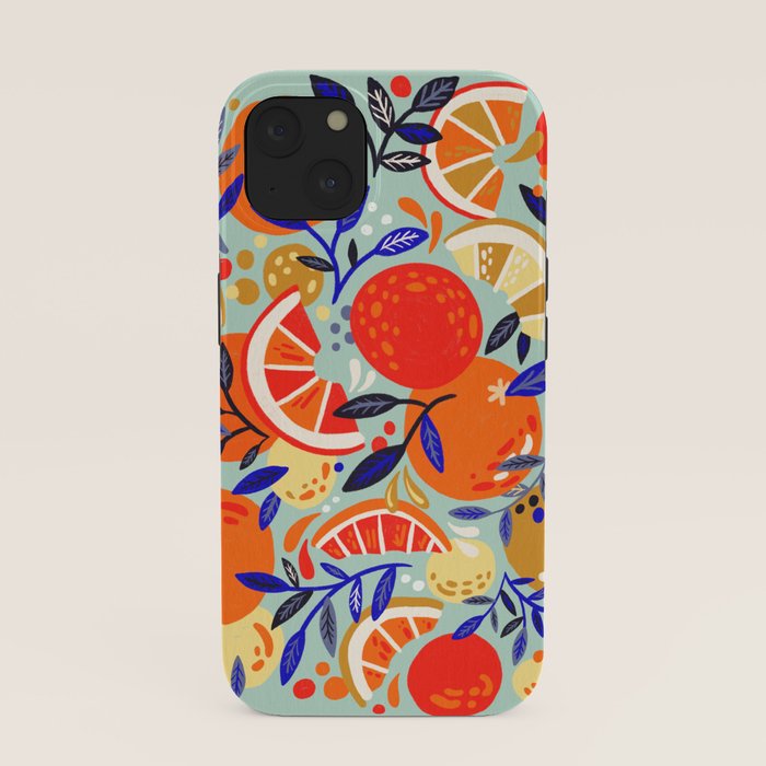 Fresh Citrus Mesh - Mint iPhone Case Gallery Image 37