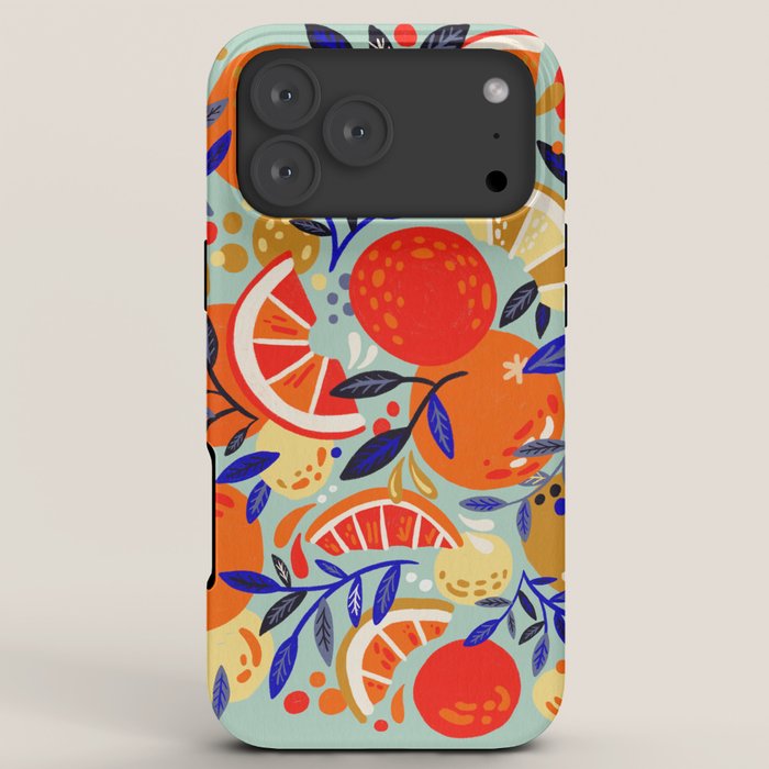 Fresh Citrus Mesh - Mint iPhone Case Gallery Image 8