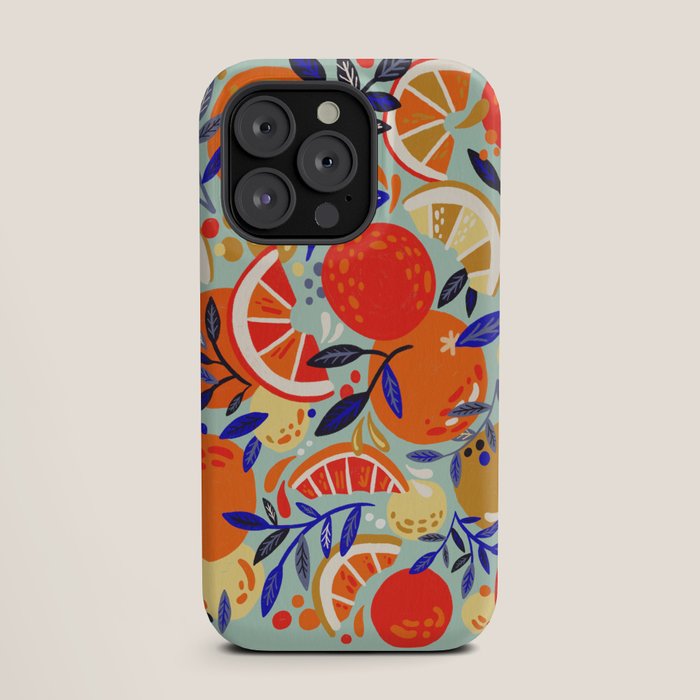 Fresh Citrus Mesh - Mint iPhone Case Gallery Image 19