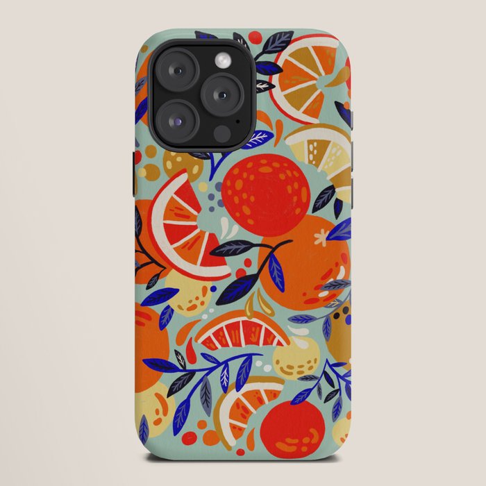 Fresh Citrus Mesh - Mint iPhone Case Gallery Image 12