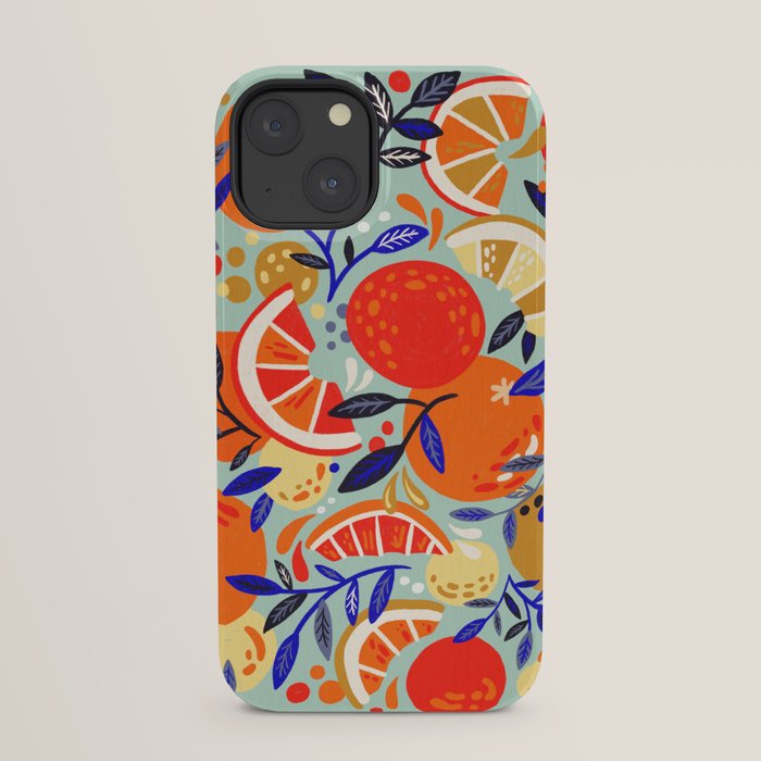 Fresh Citrus Mesh - Mint iPhone Case Gallery Image 21