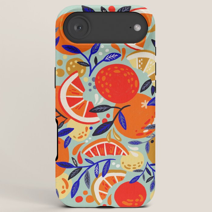 Fresh Citrus Mesh - Mint iPhone Case Gallery Image 6