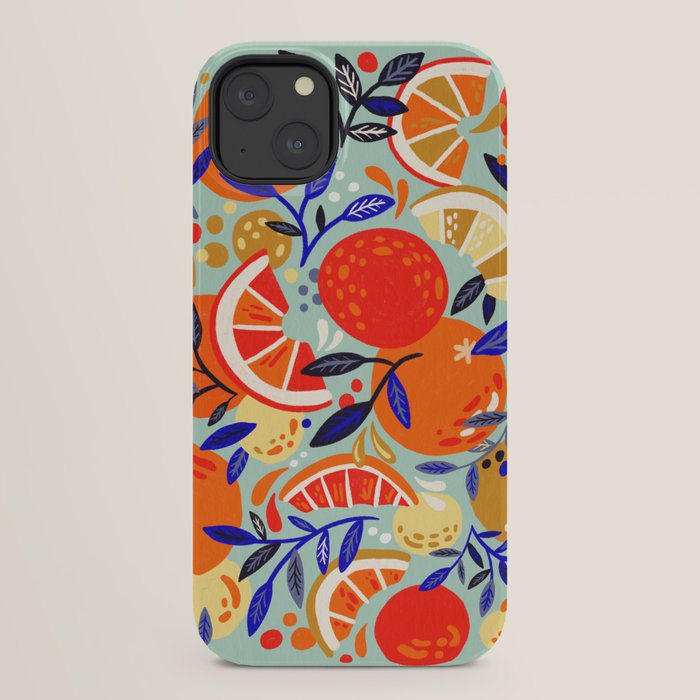 Fresh Citrus Mesh - Mint iPhone Case Gallery Image 30
