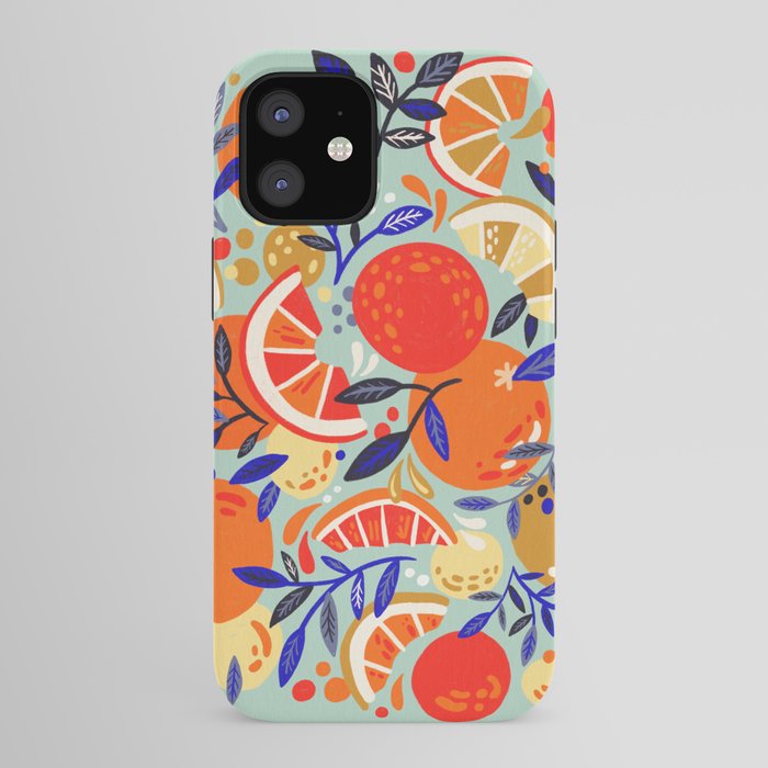 Fresh Citrus Mesh - Mint iPhone Case Gallery Image 41