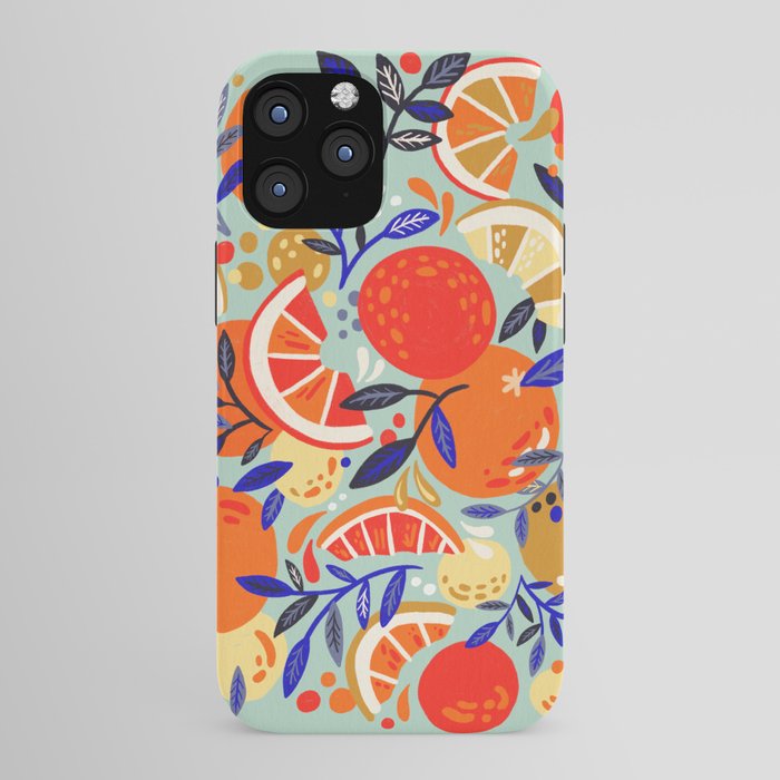 Fresh Citrus Mesh - Mint iPhone Case Gallery Image 43