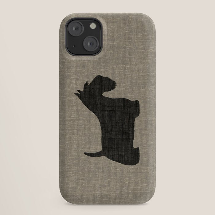 Scottish Terrier | Black Scottie Dog Silhouette iPhone Case Gallery Image 18