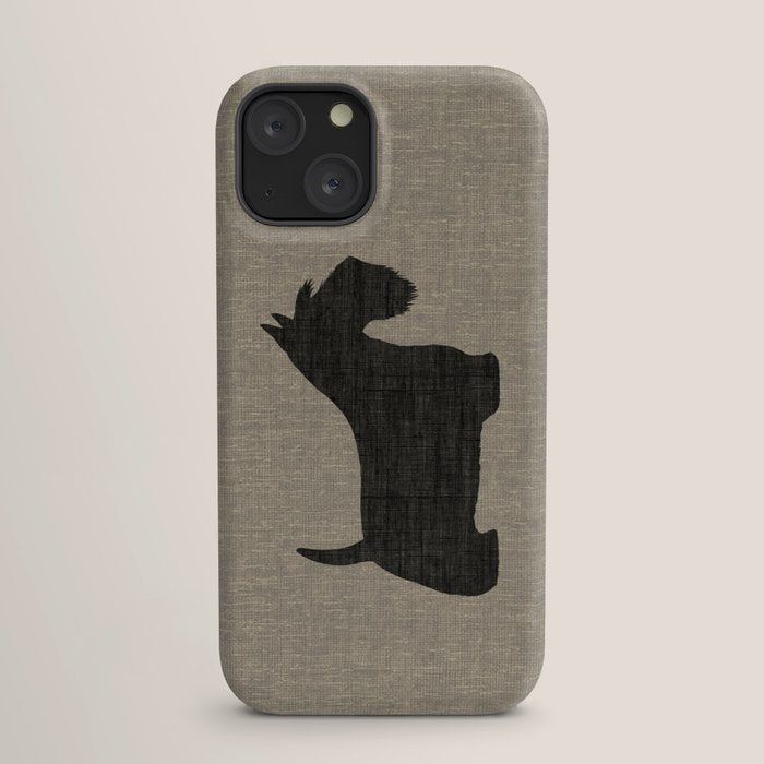 Scottish Terrier | Black Scottie Dog Silhouette iPhone Case Gallery Image 17
