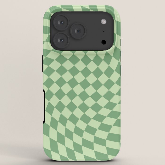 Forest Green Check iPhone Case Gallery Image 7