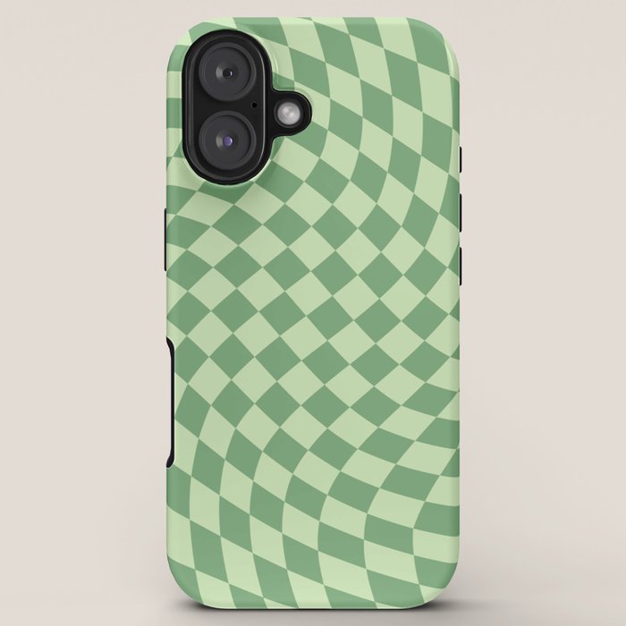 Forest Green Check iPhone Case Gallery Image 5