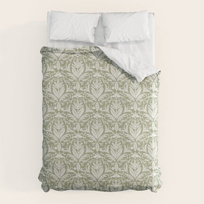 Tropical Paradise . Lush Green Duvet Cover Gallery Image 6