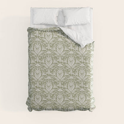 Tropical Paradise . Lush Green Duvet Cover Gallery Image 8