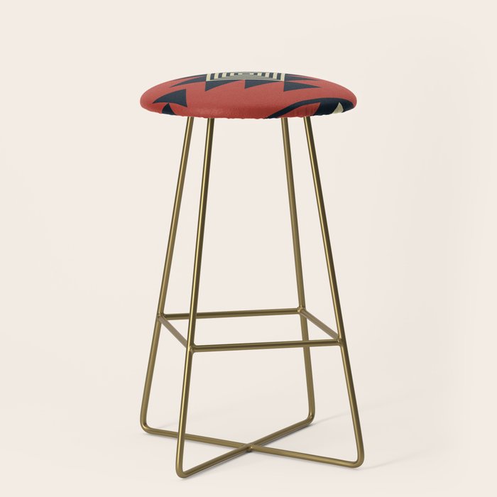 Aztec pattern Stool Gallery Image 2
