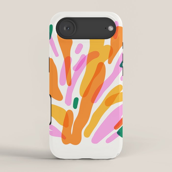 Abstract Flower Burst iPhone Case Gallery Image 2