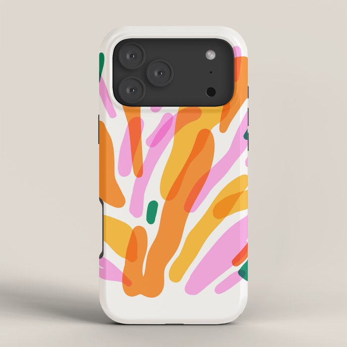 Abstract Flower Burst iPhone Case Gallery Image 4