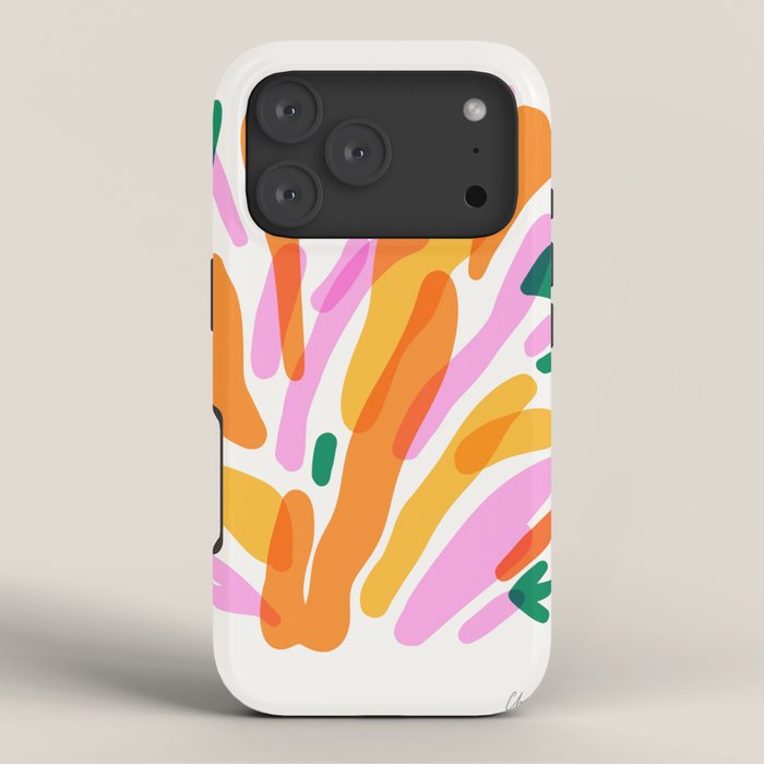Abstract Flower Burst iPhone Case Gallery Image 3