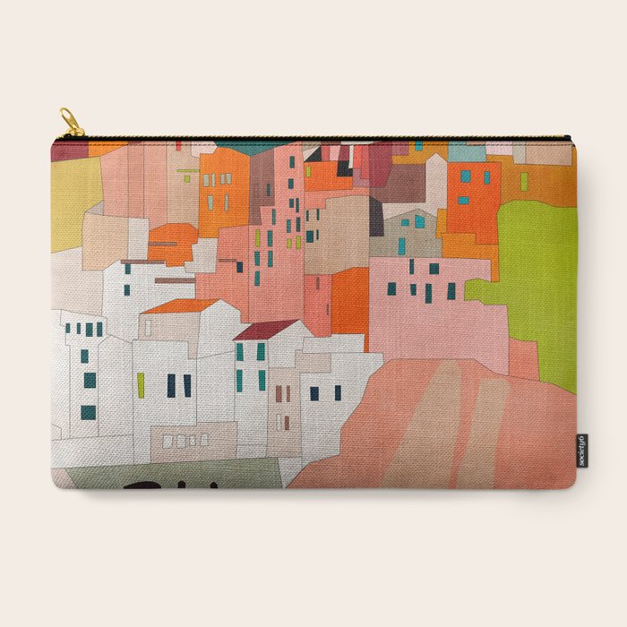 cinque terre Carry All Pouch Gallery Image 3