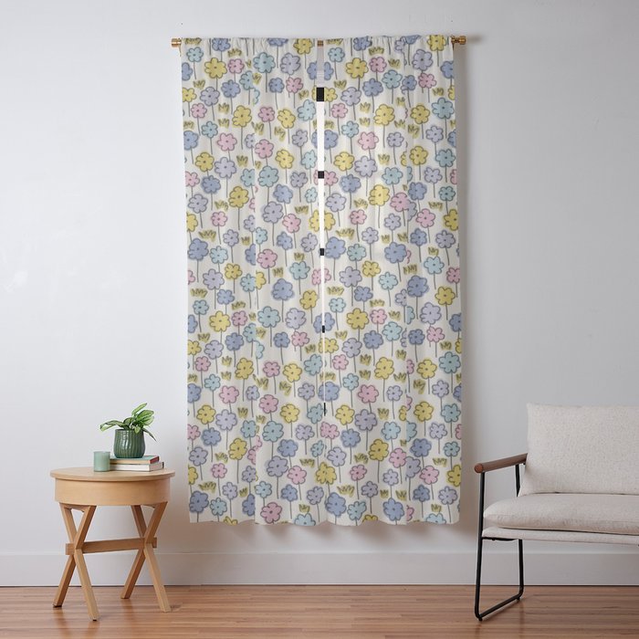Summer Garden #13 Window Curtain Gallery Image 13