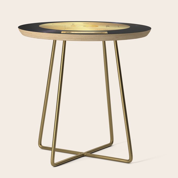 Voyager 1 Golden Record #1 Side Table Gallery Image 1