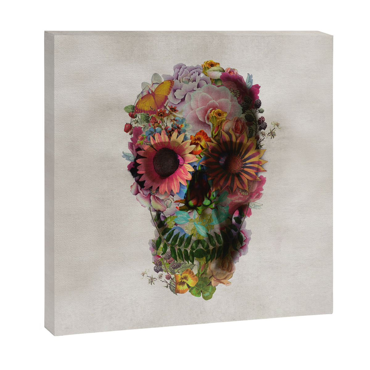 Skull 2 R Canvas Print Gallery Image 2