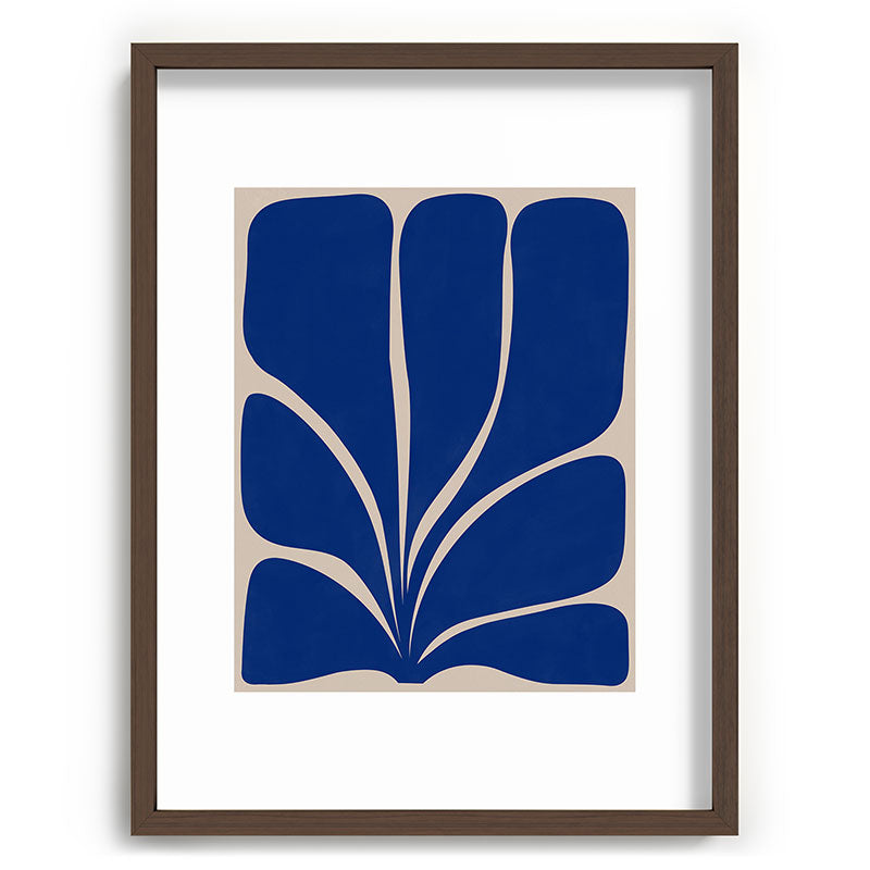 Seven Leaf Plant - 3/3 Framed Art Print Gallery Image 92
