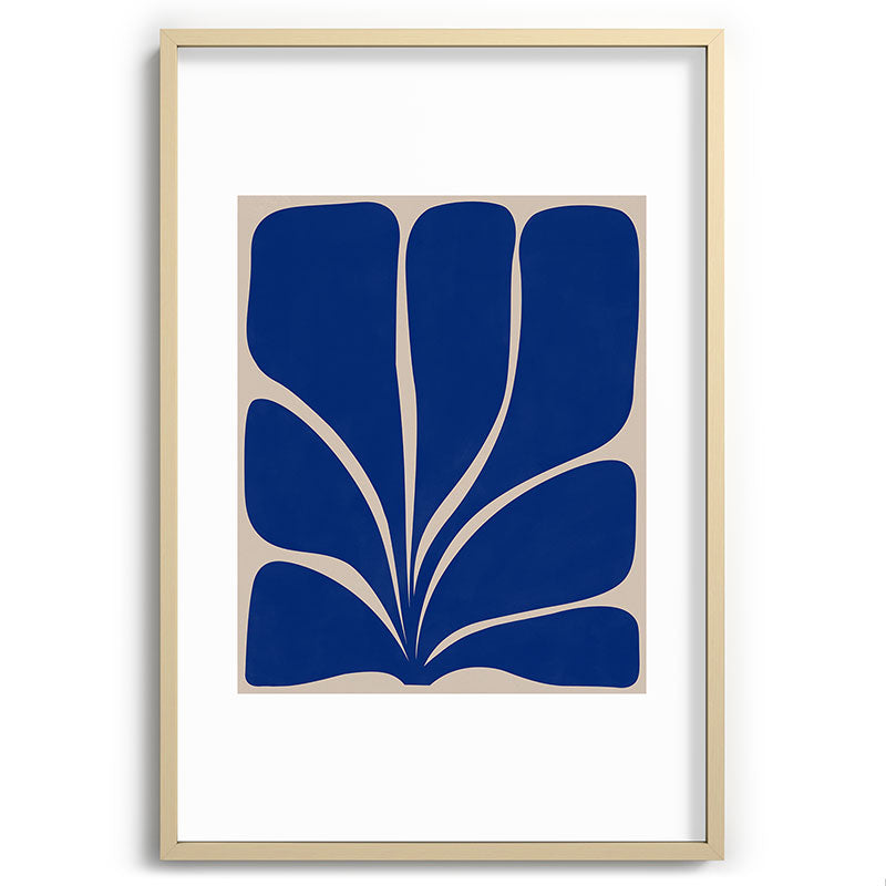 Seven Leaf Plant - 3/3 Framed Art Print Gallery Image 102