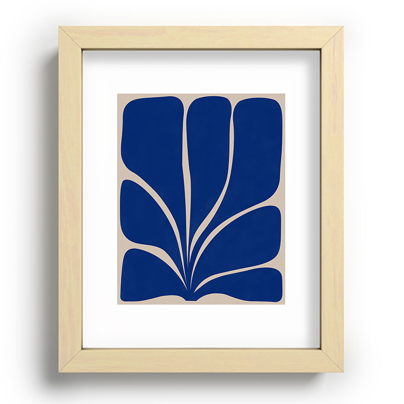 Seven Leaf Plant - 3/3 Framed Art Print Gallery Image 95