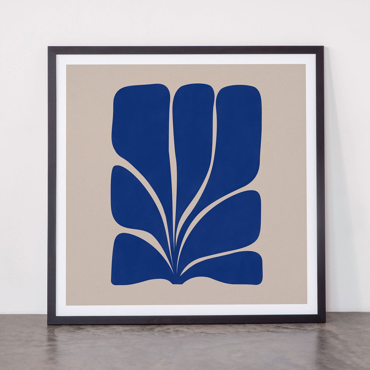 Seven Leaf Plant - 3/3 Framed Art Print Gallery Image 55