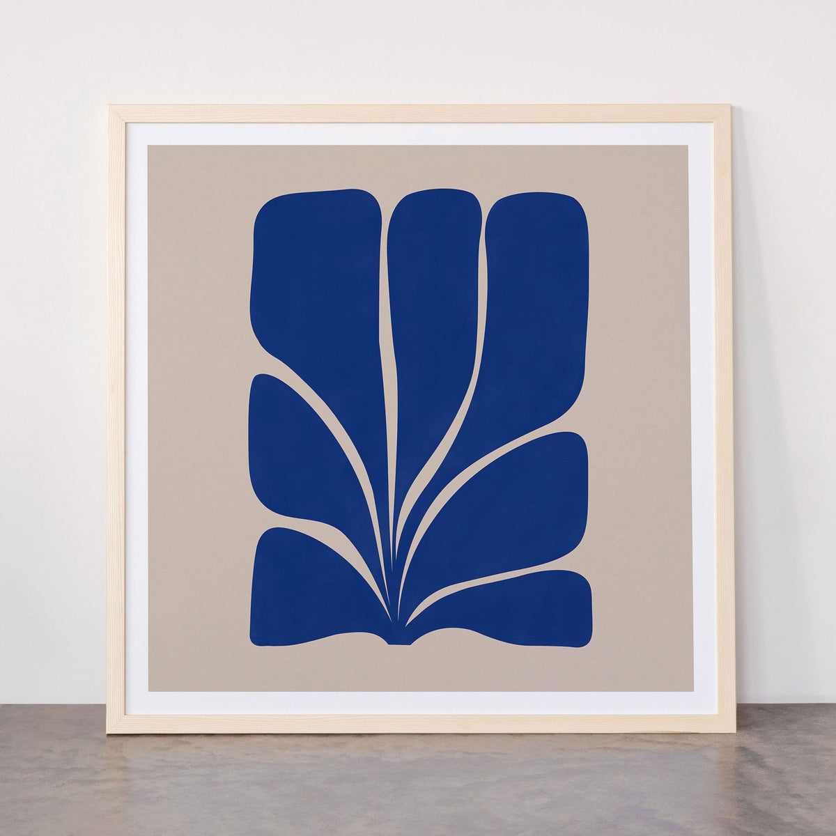 Seven Leaf Plant - 3/3 Framed Art Print Gallery Image 77