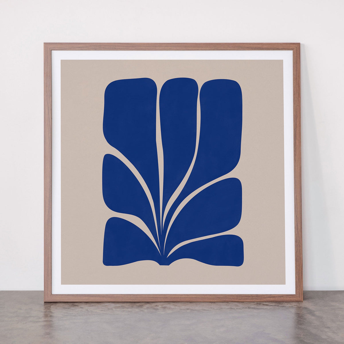 Seven Leaf Plant - 3/3 Framed Art Print Gallery Image 66