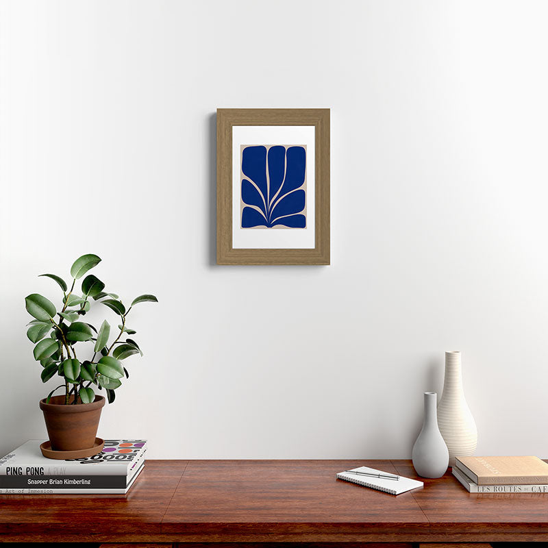 Seven Leaf Plant - 3/3 Framed Art Print Gallery Image 52
