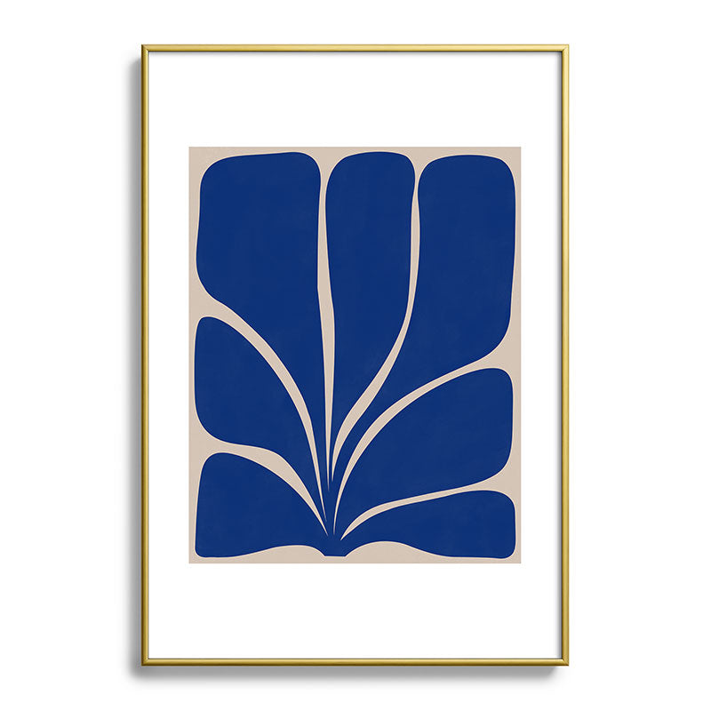 Seven Leaf Plant - 3/3 Framed Art Print Gallery Image 123
