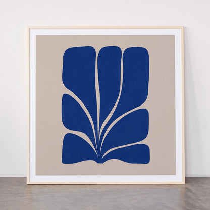 Seven Leaf Plant - 3/3 Framed Art Print Gallery Image 33